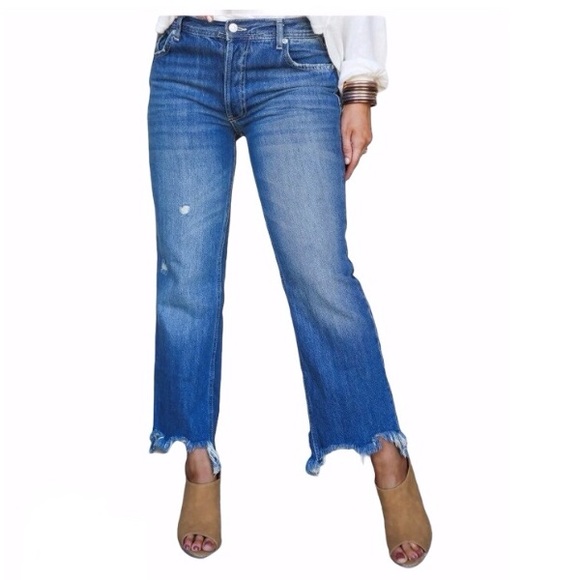Free People Denim - NWT Free People Maggie Straight Leg Crop Jeans 25
